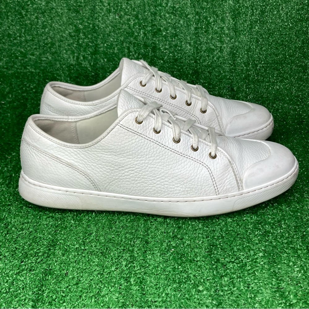 Fitflop Mens Lace Up Lightweight Low Top White Sneaker Shoes Size US 10